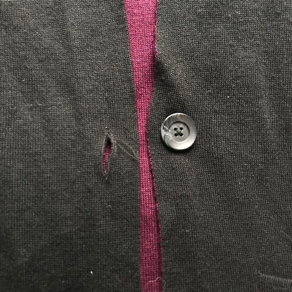 Super Cute- Black Duster Cardigan - Picture 2 of 4